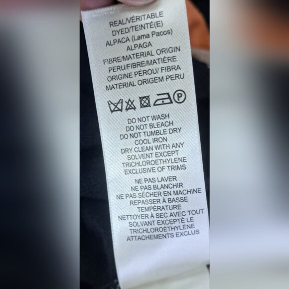 Burberry Brit Women's Sweater Wool Alpaca Striped Colorblock Camel Knight Small - Picture 14 of 16